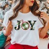 Simply Sage Market Women's Joy Christmas Lights Short Sleeve Graphic Tee - 2 of 4
