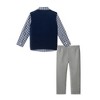 Andy & Evan  Toddler  Snowman Sweater Vest Set - 2 of 4