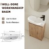 Vynxaria 23" Freestanding Bathroom Vanity with Sink, Soft Close Doors - 4 of 4