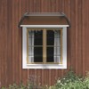 VEVOR Window Door Awning Canopy 40" x 40", UPF 50+ Polycarbonate Entry Door Outdoor Window Awning Exterior, Front Door Overhang Awning - 2 of 4