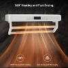 ELECWISH Electric Towel Warmer Rack with Touch Screen, Wall Mounted Energy-Saving Towel Warmer with Air Purification and Drying Function, Bathroom - 3 of 4