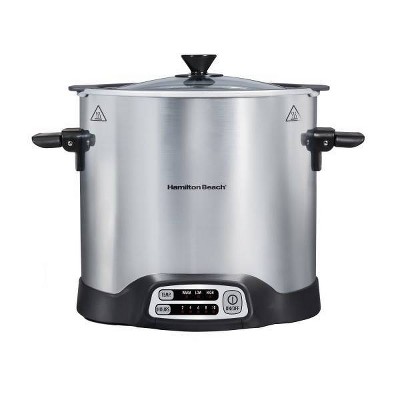 Hamilton Beach® 8 Qt Stainless Steel Slow Cooker