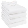 American Soft Linen Turkish Baby Toddler Hooded Bath Towel Set, 100% Cotton Soft Fluffy Baby Toddler Hooded After Shower Towels - 3 of 4