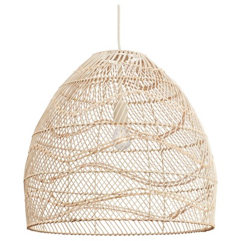 Target rattan pendant deals light