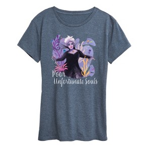 Women's - Disney - Poor Unfortunate Soul Short Sleeve Graphic T-Shirt - 1 of 4