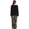 Just Love Womens Plush Pajama Pant Set with Matching Socks  Fun, Cozy Sleepwear with Sayings - 3 of 4