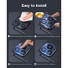 Entronix 2-Pack for Apple iPhone 11, Clear Camera Lens Protector, Easy Installation - 3 of 4