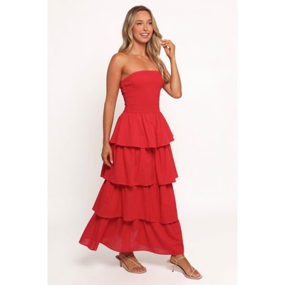 Petal and Pup Arcadia Maxi Strapless Dress