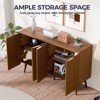 GlasFlength Decorative Storage Cabinets, Self-Serve Lockers Recessed Cabinets In Kitchen and Dining Room Entrance Cabinets - 4 of 4