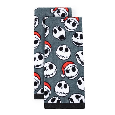 Ukonic Disney The Nightmare Before Christmas Black And White Kitchen Hand  Towel Set : Target