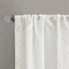 JUJABU 1 pc 50"x84" Diamond Sheer Window Curtain Panel - 3 of 4