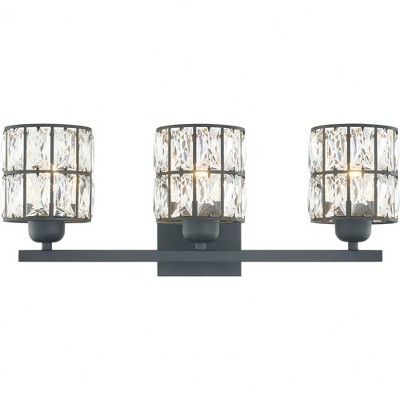 Quoizel Lighting Gibson 3 - Light Vanity in  Matte Black