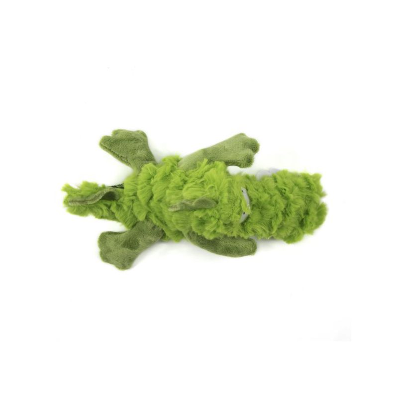 goDog PlayClean Gator Squeaker Plush Pet Toy for Dogs & Puppies, 2 of 5