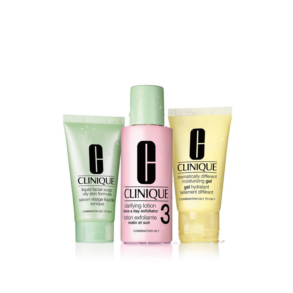 UPC 020714464073 product image for Clinique 3 Step Intro Skincare Kit - Combination Skin Type 3 - 3ct/6.1oz - Ulta  | upcitemdb.com