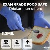 FINITEX Nitrile Chemo Gloves Ice Blue 3.2 Mil - 100, 300 & 1000pcs Powder-Free Latex-Free Disposable Medical Exam Cleaning Food Prep Gloves - 2 of 4