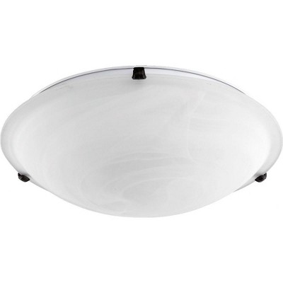 Quorum Lighting 4 - Light Flush Mount in  Oiled Bronze