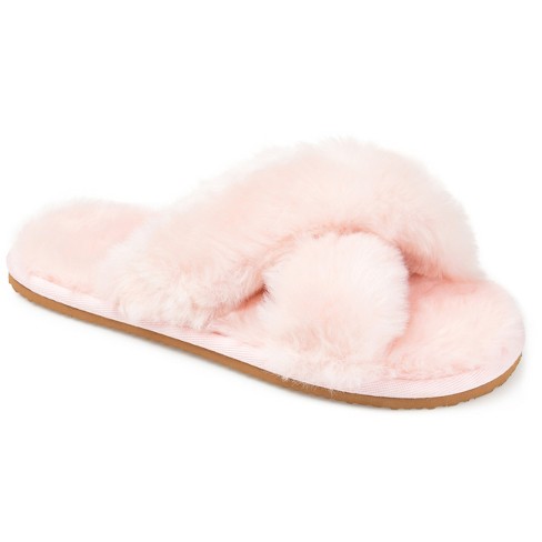Journee Collection Womens Winkk Comfort Insole Slip Slide Open Toe Slippers 12 : Target