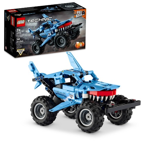 Technic Monster Jam Megalodon Pull Back Truck Toy 42134 : Target