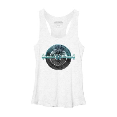 Women's Design By Humans Returning To Silence By Maryedenoa Racerback Tank Top