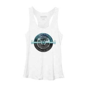 Women's Design By Humans Returning To Silence By Maryedenoa Racerback Tank Top - 1 of 3