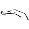 Vivid Designer Reading Blue Light Blocking Eyeglasses 891 in Glossy Black 55 mm - 4 of 4