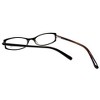 Vivid Designer Reading Blue Light Blocking Eyeglasses 891 in Glossy Black 55 mm - image 4 of 4