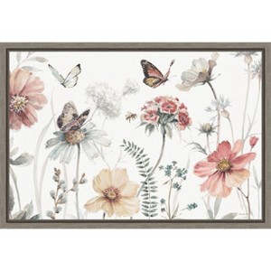 Amanti Art A Country Weekend I by Lisa Audit Framed Canvas Wall Art - 1 of 4