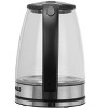 Emerald Glass Tea Kettle, Countertop Electric Kettle Water Boiler Heater, 1.8 L, Clear - 4 of 4