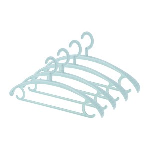 Unique Bargains Non-slip Clothes Hanger 4 Pcs - 1 of 4
