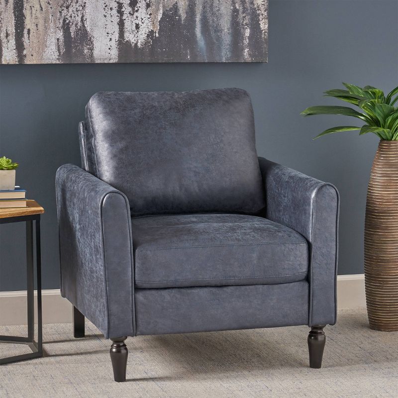 Blithewood Contemporary Club Chair - Christopher Knight Home, 3 of 7