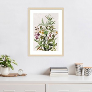 Amanti Art Green Majestic I by Asia Jensen Wood Framed Wall Art Print - 1 of 4
