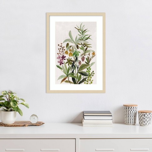 Amanti Art Green Majestic I By Asia Jensen Wood Framed Wall Art Print ...