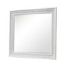 Royal Hampton Dresser Mirror, 44 Inch Cream White Wood Frame, Bevelled Edge - 2 of 4