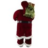 Northlight Standing Santa with Presents and Gift Bag Christmas Decoration  - 48" - 4 of 4