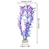 Unique Bargains Aquarium Decor Plant Purple 7.28" 1 Pc - 4 of 4