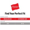 Hanes Comfort Fit Women's No-Show Socks, 6-Pairs - 3 of 4