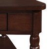 Anybear 33.8'' End Table with Solid Wood Legs - 4 of 4
