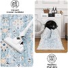 Vintage Floral Washable Runner Rug - Non-Slip Stain Resistant Kitchen & Bathroom Rug for Entrance, Laundry, Hallway, Bedroom - 2 of 4