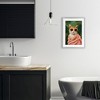 Stupell Industries Cozy Cat and Tropical Plants Framed Print Under Glass Art - 3 of 4