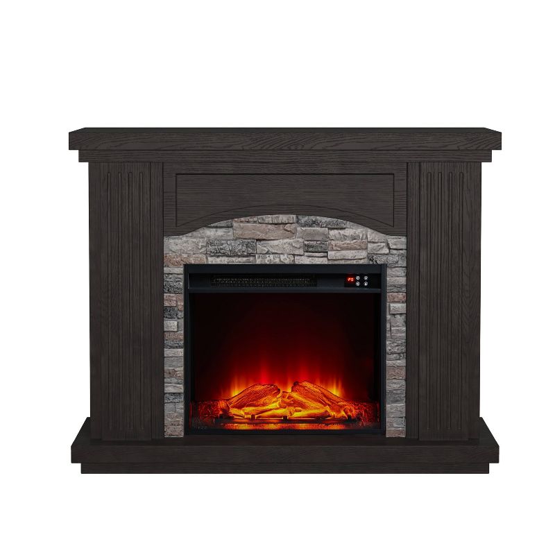 47" Vintage Freestanding Electric Fireplace - Festivo, 1 of 13