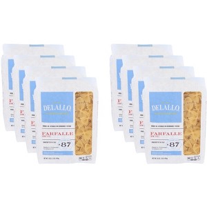 DeLallo Farfalle No. 87 - Pack of 8 - 16 oz - 1 of 2