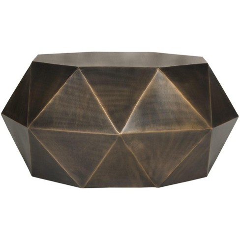 Astrid Faceted Coffee Table  - Safavieh - image 1 of 4