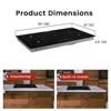 Equator 36" Electric Hybrid CERAMIC-INDUCTION 5 Burner Cooktop 220V - 3 of 4