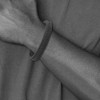 Black Bow Jewelry 12mm Stainless Steel Navy Blue Braided Leather Adj Bracelet, 7.75 Inch - 3 of 4