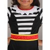 HalloweenCostumes.com S/M  Girl  Kid's Pirate Captain Costume Dress | Pirate Costumes, Black/Red/White - 4 of 4