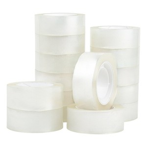 Itopfox 14 Rolls Clear Tape Refills for Dispenser, Transparent Crafters Tape for Gift Wrapping, Home, School and Office Supplies - 1 of 4