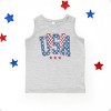 The Juniper Shop USA Checkered Lightning Youth Tank Top - 2 of 4