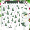 Pink Bow Christmas Tree Flannel Throw Blanket Pastel Soft Fuzzy Plush Cozy Fleece Blanket 50 x 60 Inch Coquette Bows - 4 of 4