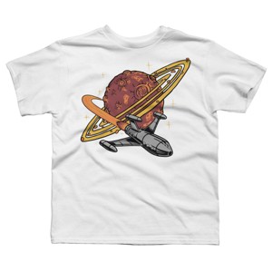 Boy's Design By Humans Space Shuttle By kai2day T-Shirt - 1 of 3