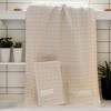 REGALWOVEN Spa Bath Waffle Cotton Soft Absorbent Quick Drying Hand Towel 13" x 29" 2 Pcs - 3 of 4